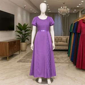 Elegant Purple Gown