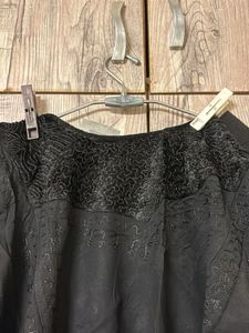 Black Harem Pants (patiyala +embroidry top)