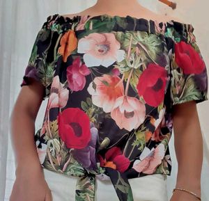 Floral Off-Shoulder Top