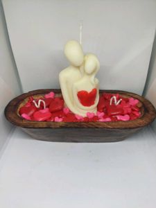 Romantic Couple Candle