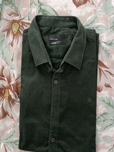 Snitch Green Casual Shirt