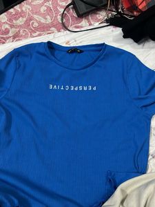 Blue Perspective Tee