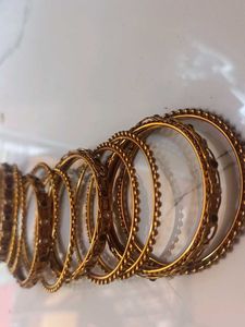 Golden Colour Premium Bangles
