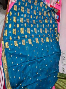Blue Saree
