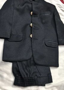 Black Indo-western For Boys