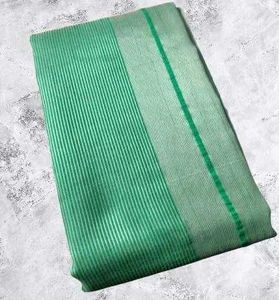 Pista Green Woven Pure Silk Cotton Maheswari Saree