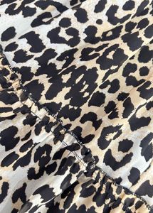 Leopard Print Mini Dress