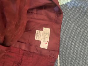 Maroon Corset