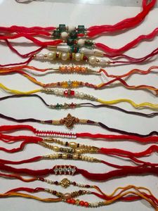 Handmade Rakhi Bracelets (Set of 12)
