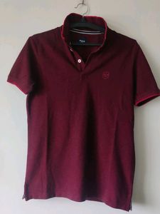 Maroon Polo T-Shirt