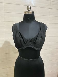 H&M 42D Black Bra