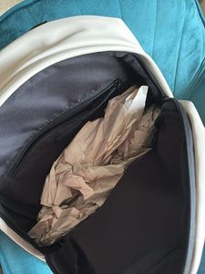 Zara Stylish Cream Backpack