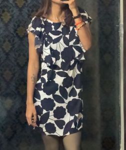 Floral Print Mini Dress