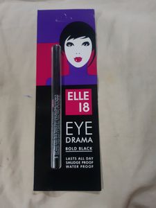 Elle 18 Eye Drama Bold Black Kajal: