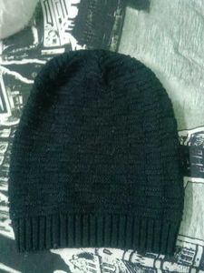 Black Knit Beanie