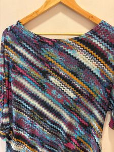 Missoni Inspired Chevron Print Top