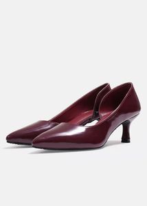 Burgundy Heels - Elegant Style