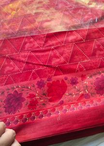 Women Pure Cotton Saree