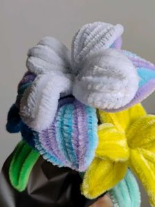 Unique Chenille Stem Flower Bouquet
