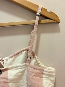 Striped Tie-Front Cami Top