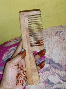 Wooden Hair Comb