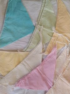 9 Different Colour Triangle Shaped Cotton Langots