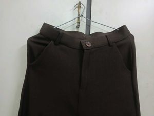 Brown korean trousers