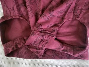 A Cutout Maroon Top