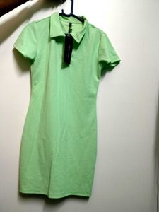 Light Green Mini Dress