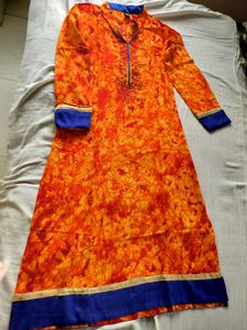 Saffron Kurta