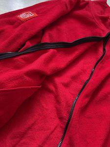 Cutesy Red Cozy Fleece Jacket(Unisex)