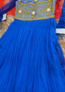 Party Wear Gown With Dupatta