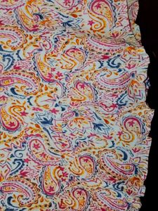Paisley Print Mini Skirt