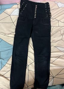 Black High Waist Jeans