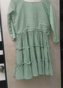 wedding wear frock and ghaghra
