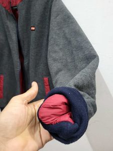 Reversible Jacket (Burgandy &amp; Grey)