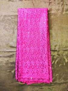 Beautiful Rani Pink Embroidery Material