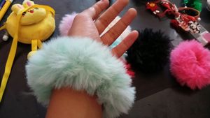 Fur Scrunchies
