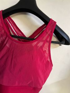 Red Sports Bra