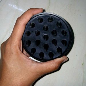 hair massager brush( black )
