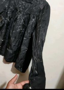 Charcoal Color Shining Top For 36 Bust