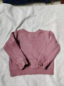 Cute Pink Sequin Sweatshirt