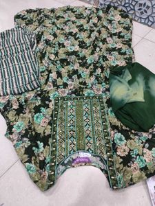 Floral Print Kurta Set -Xxl size