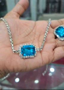 Koriyan Combo Set Necklace Bracelet Earrings