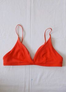 Coral Triangle Swim Top 🧡