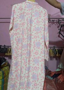 Kawaii Cute Floral Bow Barbie Nighty Night Suit
