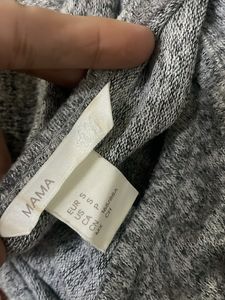H&amp;M Gray Long Sleeve Dress