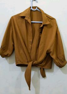 Brown Summer Top