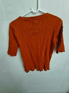 Roadster Rust Orange Top