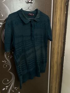 Stylish Green Polo T-Shirt